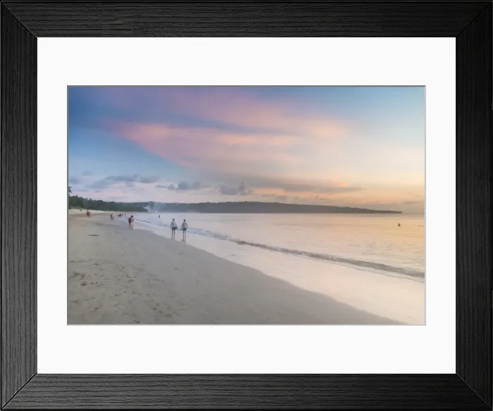 Framed Print : Sunset over Jimbaran beach, Bali, Indonesia, Southeast Asia, Asia Framed Print : Sunset over Jimbaran beach, Bali, Indonesia, Southeast Asia, Asia