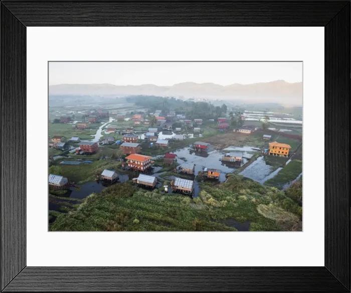 Framed Print : Weaving, Inle Lake, Shan State, Myanmar (Burma), Asia Framed Print : Weaving, Inle Lake, Shan State, Myanmar (Burma), Asia