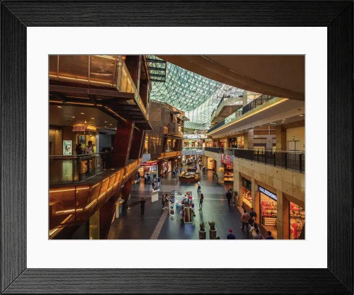 Framed Print : Golden Terraces Shopping Mall interior, City Center, Warsaw, Masovian Voivodeship Framed Print : Golden Terraces Shopping Mall interior, City Center, Warsaw, Masovian Voivodeship