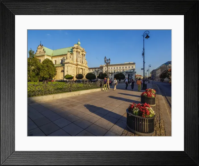 Framed Print : Carmelite Church, Krakowskie Przedmiescie Street, Warsaw, Masovian Voivodeship, Poland Framed Print : Carmelite Church, Krakowskie Przedmiescie Street, Warsaw, Masovian Voivodeship, Poland
