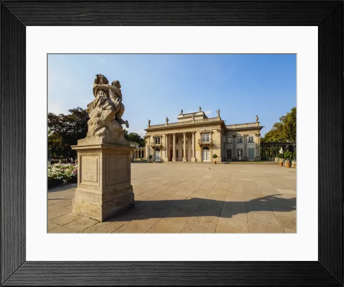 Framed Print : Royal Baths Park, Lazienki Palace, Warsaw, Masovian Voivodeship, Poland, Europe