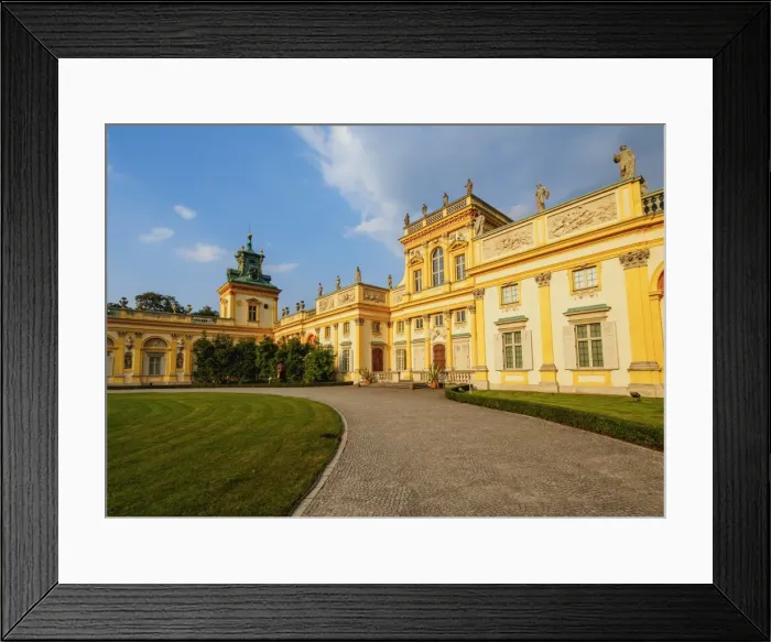 Framed Print : Wilanow Palace, Warsaw, Masovian Voivodeship, Poland, Europe Framed Print : Wilanow Palace, Warsaw, Masovian Voivodeship, Poland, Europe