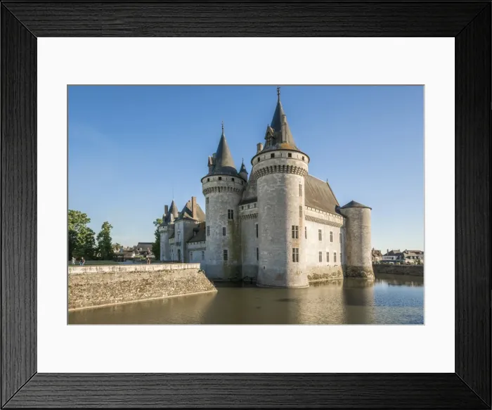 Framed Print : Castle and its moat, Sully-sur-Loire, UNESCO World Heritage Site, Loiret, Centre Framed Print : Castle and its moat, Sully-sur-Loire, UNESCO World Heritage Site, Loiret, Centre