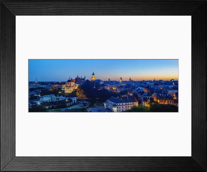 Framed Print : Old Town skyline at twilight, City of Lublin, Lublin Voivodeship, Poland, Europe Framed Print : Old Town skyline at twilight, City of Lublin, Lublin Voivodeship, Poland, Europe