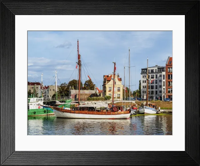 Framed Print : Marina Gdansk, Old Town, Gdansk, Pomeranian Voivodeship, Poland, Europe Framed Print : Marina Gdansk, Old Town, Gdansk, Pomeranian Voivodeship, Poland, Europe