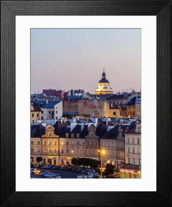 Framed Print : Old Town skyline at twilight, City of Lublin, Lublin Voivodeship, Poland, Europe Framed Print : Old Town skyline at twilight, City of Lublin, Lublin Voivodeship, Poland, Europe