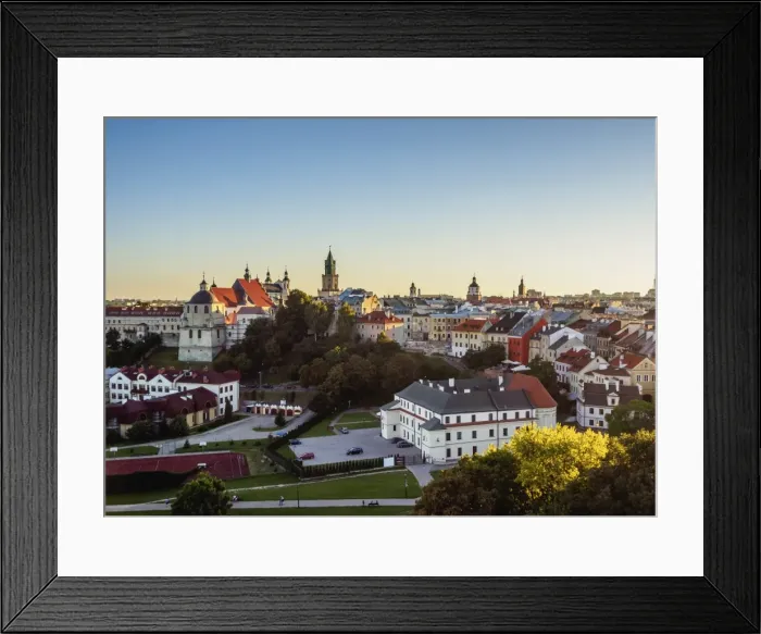 Framed Print : Old Town skyline, City of Lublin, Lublin Voivodeship, Poland, Europe Framed Print : Old Town skyline, City of Lublin, Lublin Voivodeship, Poland, Europe
