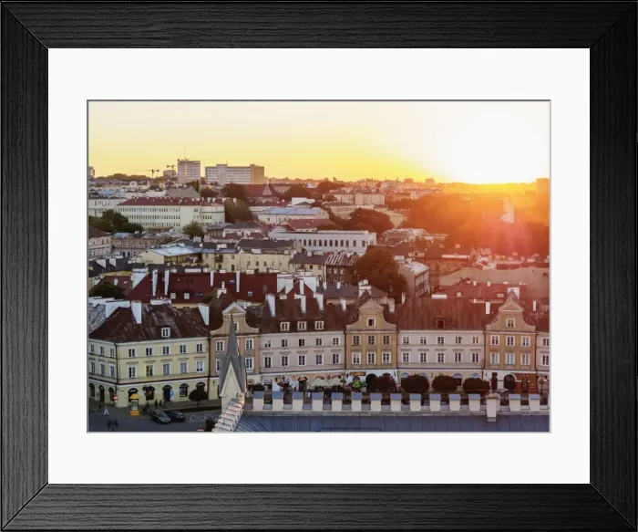 Framed Print : Old Town skyline at sunset, City of Lublin, Lublin Voivodeship, Poland, Europe Framed Print : Old Town skyline at sunset, City of Lublin, Lublin Voivodeship, Poland, Europe