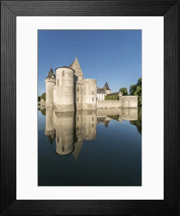 Framed Print : Castle and its moat, Sully-sur-Loire, UNESCO World Heritage Site, Loiret, Centre Framed Print : Castle and its moat, Sully-sur-Loire, UNESCO World Heritage Site, Loiret, Centre