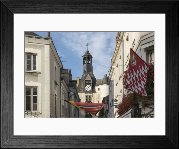 Framed Print : The clock tower, Amboise, Indre-et-Loire, Loire Valley, Centre, France, Europe Framed Print : The clock tower, Amboise, Indre-et-Loire, Loire Valley, Centre, France, Europe