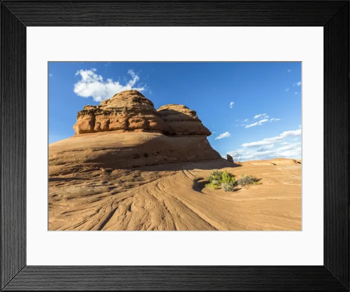 Framed Print : Rock formation on the way to Delicate Arch, Arches National Park, Moab, Grand County Framed Print : Rock formation on the way to Delicate Arch, Arches National Park, Moab, Grand County