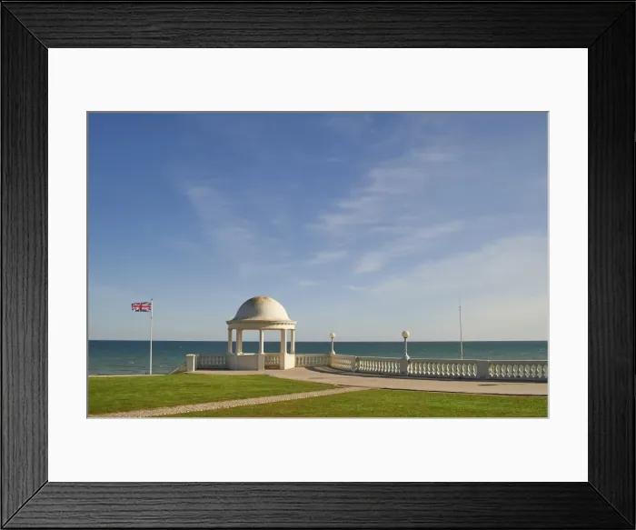 Framed Print : View towards the English Channel from De La Warr Pavilion, Bexhill-on-Sea, East Sussex Framed Print : View towards the English Channel from De La Warr Pavilion, Bexhill-on-Sea, East Sussex