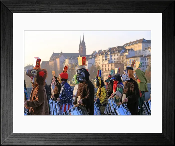 Framed Print : Carnival of Basel (Basler Fasnacht), Basel, Canton of Basel City, Switzerland, Europe Framed Print : Carnival of Basel (Basler Fasnacht), Basel, Canton of Basel City, Switzerland, Europe