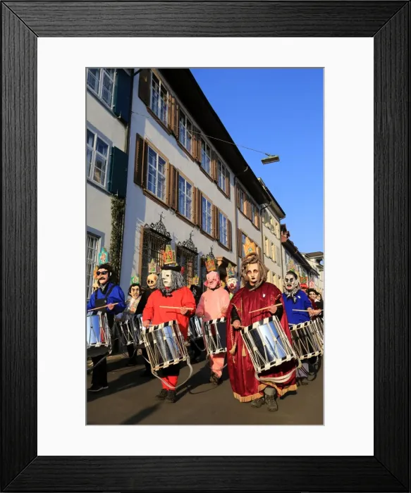 Framed Print : Carnival of Basel (Basler Fasnacht), Basel, Canton of Basel City, Switzerland, Europe Framed Print : Carnival of Basel (Basler Fasnacht), Basel, Canton of Basel City, Switzerland, Europe