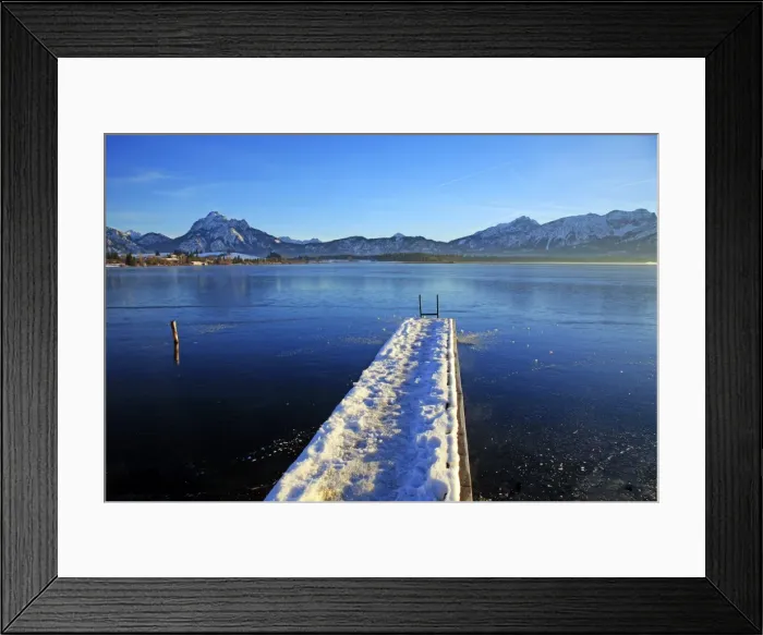 Framed Print : Lake Hopfensee, Hopfen am See, Allgau, Bavaria, Germany, Europe Framed Print : Lake Hopfensee, Hopfen am See, Allgau, Bavaria, Germany, Europe