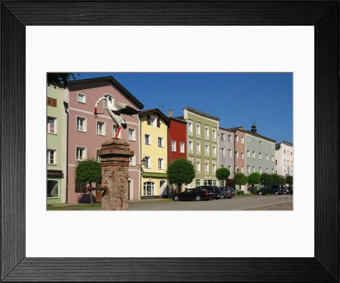 Framed Print : Old town of Tittmoning, Upper Bavaria, Germany, Europe Framed Print : Old town of Tittmoning, Upper Bavaria, Germany, Europe