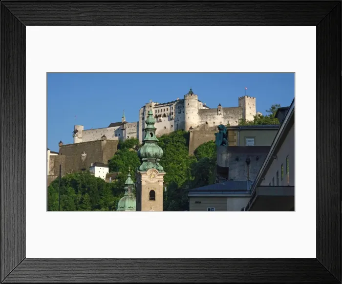 Framed Print : Fortress Hohensalzburg, Salzburg, Austria, Europe Framed Print : Fortress Hohensalzburg, Salzburg, Austria, Europe