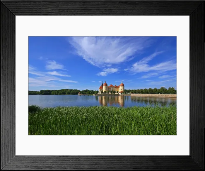 Framed Print : Moritzburg Castle near Dresden, Saxony, Germany, Europe Framed Print : Moritzburg Castle near Dresden, Saxony, Germany, Europe
