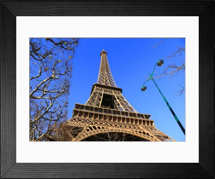 Framed Print : Eiffel Tower, Paris, Ile de France, France, Europe Framed Print : Eiffel Tower, Paris, Ile de France, France, Europe