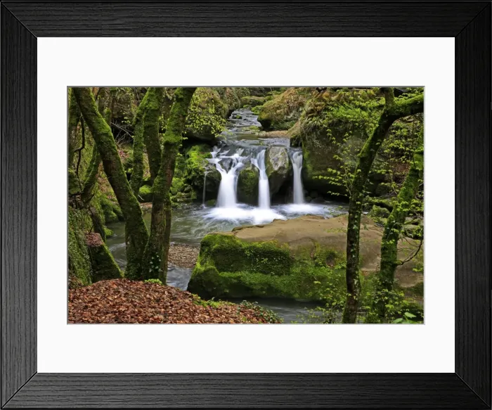 Framed Print : Forest brook, Schiessendumpel, Mullerthal, Luxembourg, Europe Framed Print : Forest brook, Schiessendumpel, Mullerthal, Luxembourg, Europe