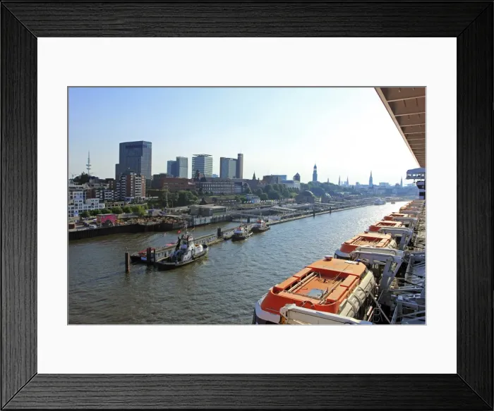Framed Print : HafenCity, Hamburg, Germany, Europe Framed Print : HafenCity, Hamburg, Germany, Europe