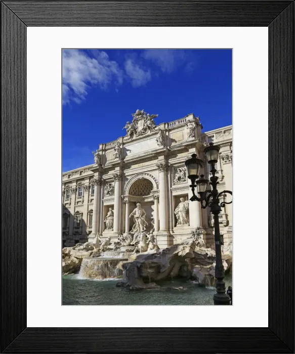 Framed Print : Fontana di Trevi, Rome, Lazio, Italy, Europe Framed Print : Fontana di Trevi, Rome, Lazio, Italy, Europe