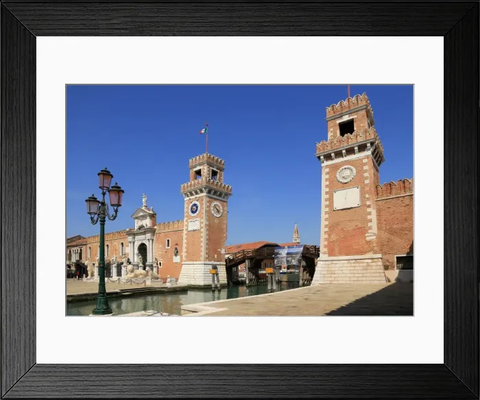 Framed Print : Watergate to the Arsenal of Venice, Venice, UNESCO World Heritage Site, Veneto, Italy Framed Print : Watergate to the Arsenal of Venice, Venice, UNESCO World Heritage Site, Veneto, Italy