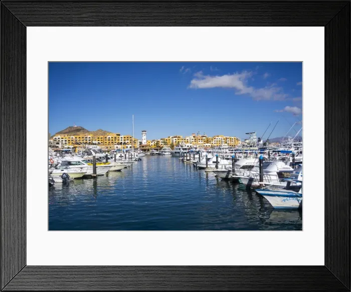Framed Print : Cabo San Lucas Marina, Baja California, Mexico, North America Framed Print : Cabo San Lucas Marina, Baja California, Mexico, North America