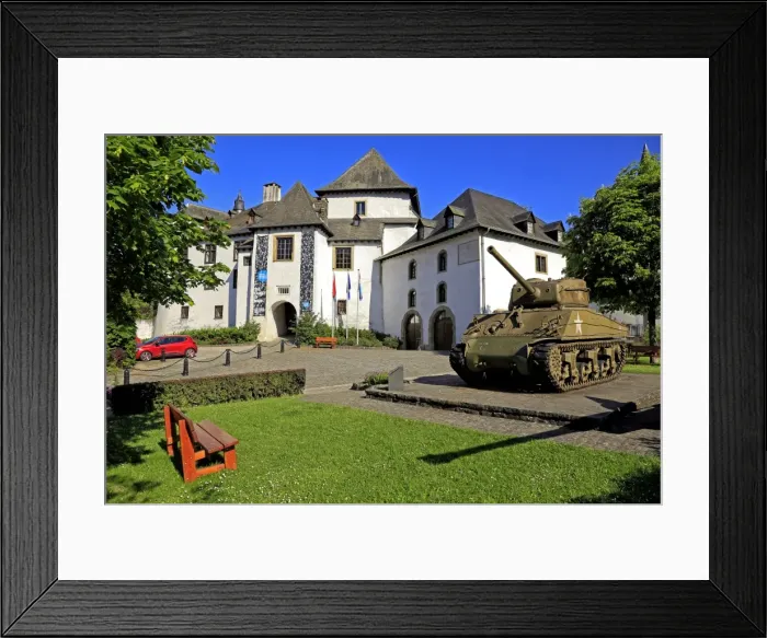 Framed Print : Clervaux Castle, Canton of Clervaux, Grand Duchy of Luxembourg, Europe Framed Print : Clervaux Castle, Canton of Clervaux, Grand Duchy of Luxembourg, Europe