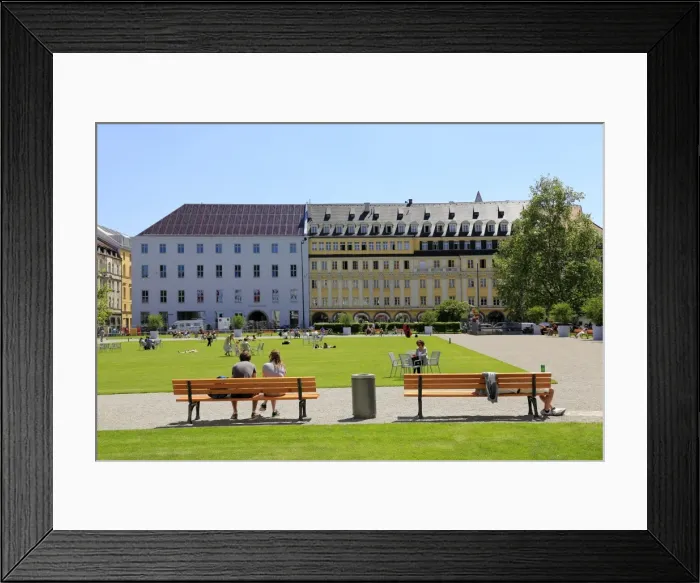 Framed Print : Marienhof Square, Munich, Upper Bavaria, Bavaria, Germany, Europe Framed Print : Marienhof Square, Munich, Upper Bavaria, Bavaria, Germany, Europe