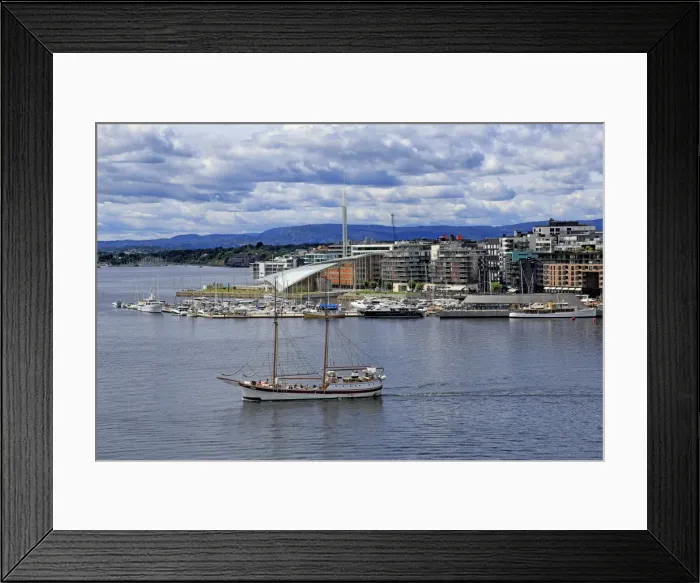 Framed Print : Pipervika Harbour, Oslo, Norway, Scandinavia, Europe Framed Print : Pipervika Harbour, Oslo, Norway, Scandinavia, Europe