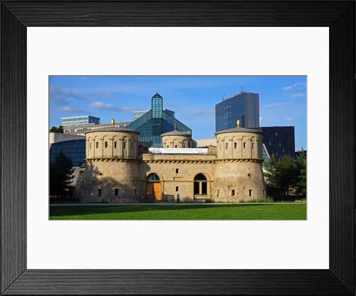 Framed Print : Fort Thuengen with Fortress Museum in Luxembourg City, Grand Duchy of Luxembourg, Europe Framed Print : Fort Thuengen with Fortress Museum in Luxembourg City, Grand Duchy of Luxembourg, Europe