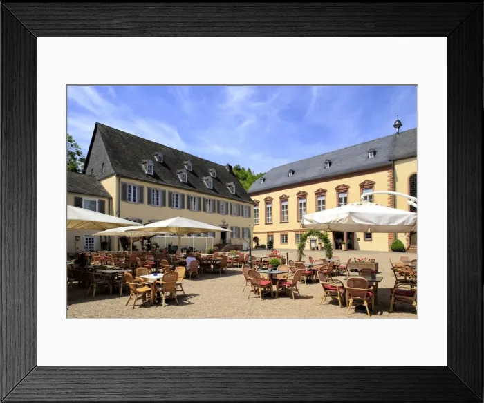 Framed Print : Machern Monastery near Zeltingen, Moselle Valley, Rhineland-Palatinate, Germany, Europe Framed Print : Machern Monastery near Zeltingen, Moselle Valley, Rhineland-Palatinate, Germany, Europe