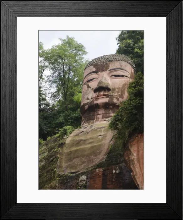 Framed Print : Leshan Giant Buddha, UNESCO World Heritage Site, Leshan, Sichuan Province, China, Asia Framed Print : Leshan Giant Buddha, UNESCO World Heritage Site, Leshan, Sichuan Province, China, Asia