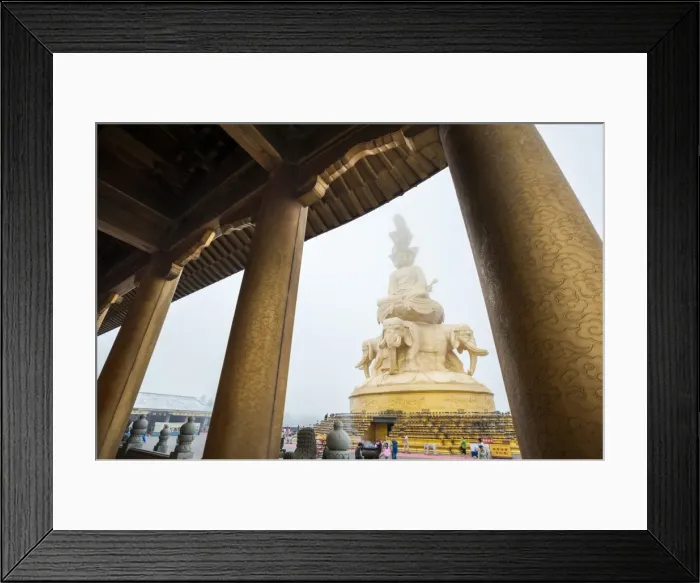 Framed Print : Emei Shan, UNESCO World Heritage Site, Sichuan Province, China, Asia Framed Print : Emei Shan, UNESCO World Heritage Site, Sichuan Province, China, Asia