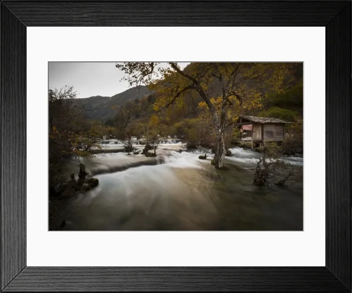 Framed Print : Jiuzhaigou (Nine Village Valley), UNESCO World Heritage Site, Sichuan province, China Framed Print : Jiuzhaigou (Nine Village Valley), UNESCO World Heritage Site, Sichuan province, China