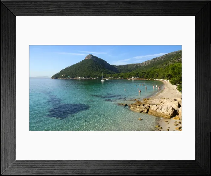 Framed Print : Cala Pi de la Posada, Cap Formentor, Majorca, Balearic Islands, Spain, Mediterranean Framed Print : Cala Pi de la Posada, Cap Formentor, Majorca, Balearic Islands, Spain, Mediterranean
