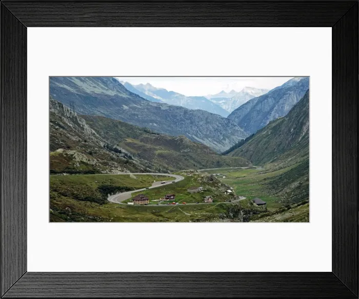 Framed Print : Gotthard Pass, Canton of Uri, Switzerland, Europe Framed Print : Gotthard Pass, Canton of Uri, Switzerland, Europe