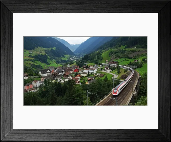 Framed Print : Wassen, Gotthard, Canton of Uri, Swirtzerland, Europe Framed Print : Wassen, Gotthard, Canton of Uri, Swirtzerland, Europe