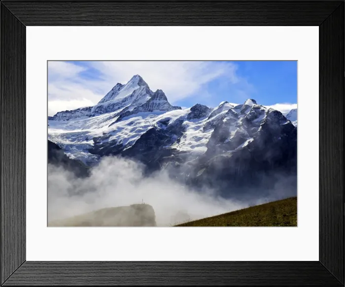 Framed Print : Schreckhorn, Grindelwald, Bernese Oberland, Canton of Bern, Switzerland, Europe Framed Print : Schreckhorn, Grindelwald, Bernese Oberland, Canton of Bern, Switzerland, Europe