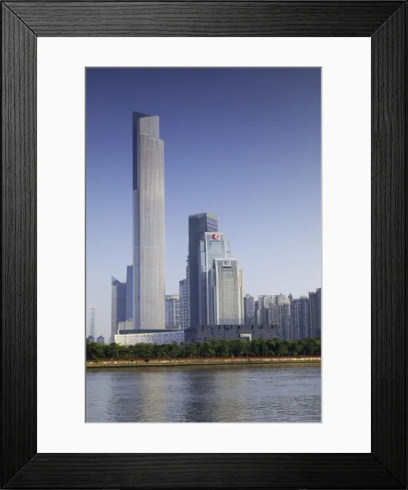 Framed Print : CTF Finance Centre (worlds seventh tallest building in 2017 at 530m), Tianhe, Guangzhou Framed Print : CTF Finance Centre (worlds seventh tallest building in 2017 at 530m), Tianhe, Guangzhou