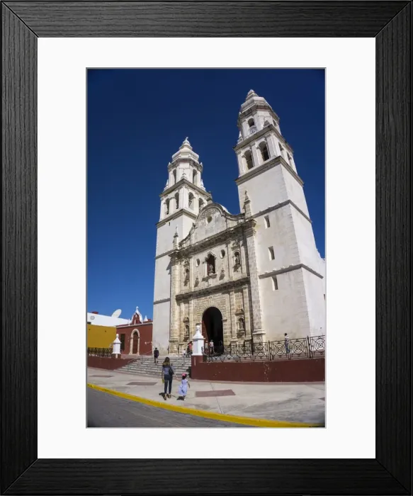 Framed Print : Cathedral, Nuestra Signora de Purisima Concepcion, Campeche, UNESCO World Heritage Site Framed Print : Cathedral, Nuestra Signora de Purisima Concepcion, Campeche, UNESCO World Heritage Site