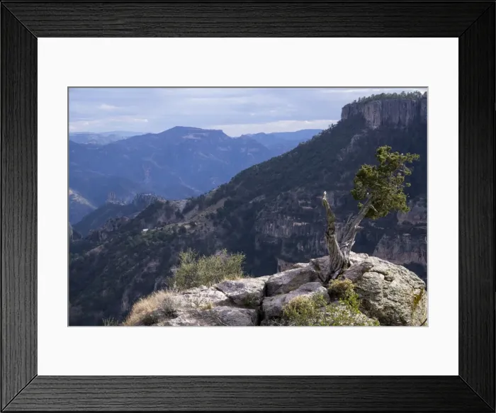 Framed Print : Divisadero, Copper Canyon, larger and deeper than the Grand Canyon, Mexico, North America Framed Print : Divisadero, Copper Canyon, larger and deeper than the Grand Canyon, Mexico, North America