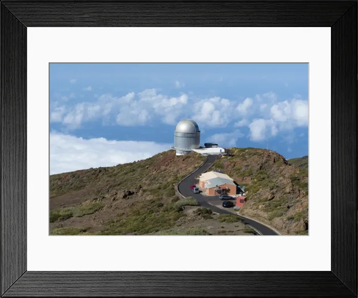 Framed Print : Roque de los Muchachos Observatory, La Palma Island, Canary Islands, Spain, Europe Framed Print : Roque de los Muchachos Observatory, La Palma Island, Canary Islands, Spain, Europe