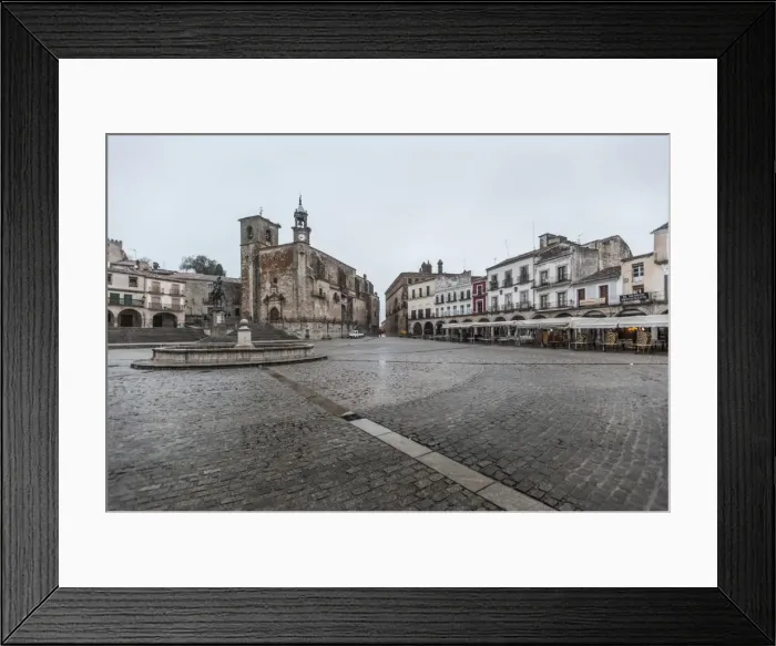 Framed Print : The Plaza Mayor, Trujillo, Caceres, Extremadura, Spain, Europe Framed Print : The Plaza Mayor, Trujillo, Caceres, Extremadura, Spain, Europe