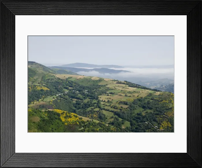 Framed Print : O Cebreiro, Lugo, Galicia, Spain, Europe Framed Print : O Cebreiro, Lugo, Galicia, Spain, Europe