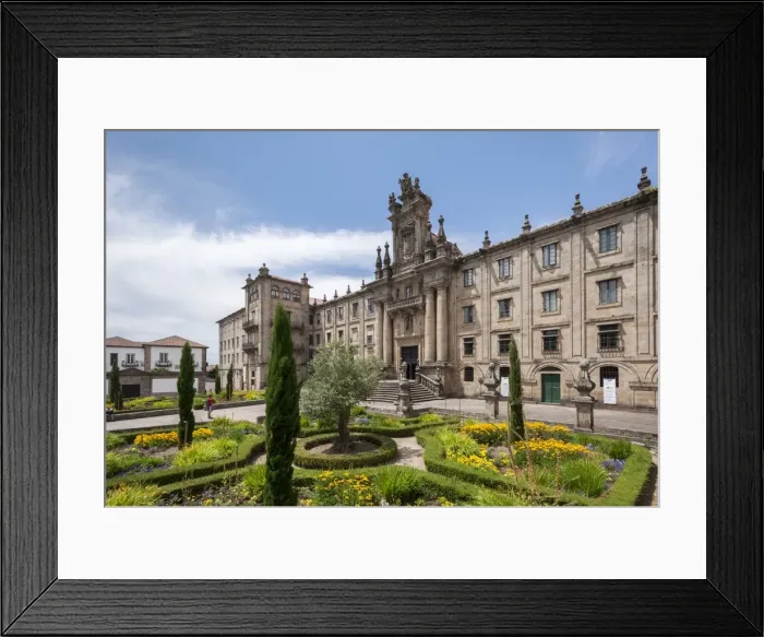 Framed Print : Casa De La Inmaculada, Santiago de Compostela, A Coruna, Galicia, Spain, Europe Framed Print : Casa De La Inmaculada, Santiago de Compostela, A Coruna, Galicia, Spain, Europe