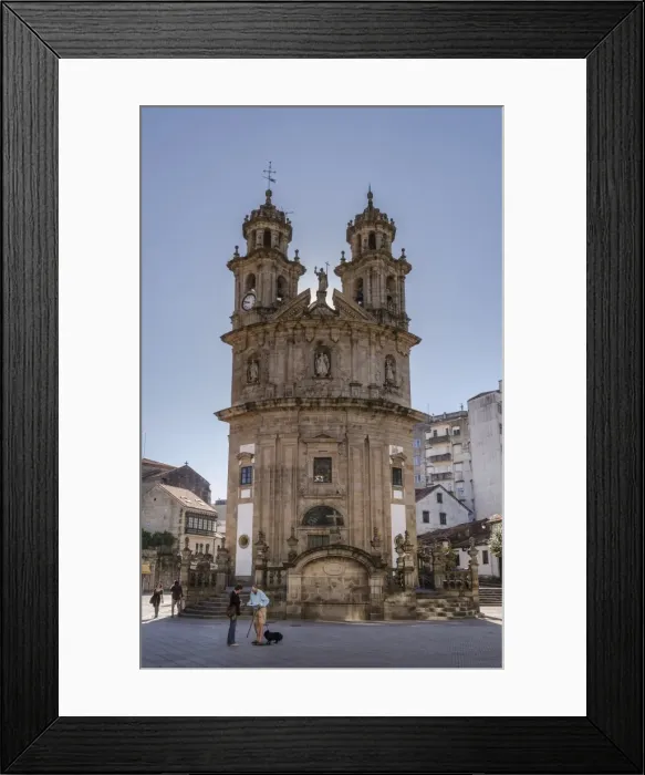 Framed Print : The Chapel of the Pilgrims on the Camino de Santiago in Pontevedra, Pontevedra, Galicia Framed Print : The Chapel of the Pilgrims on the Camino de Santiago in Pontevedra, Pontevedra, Galicia