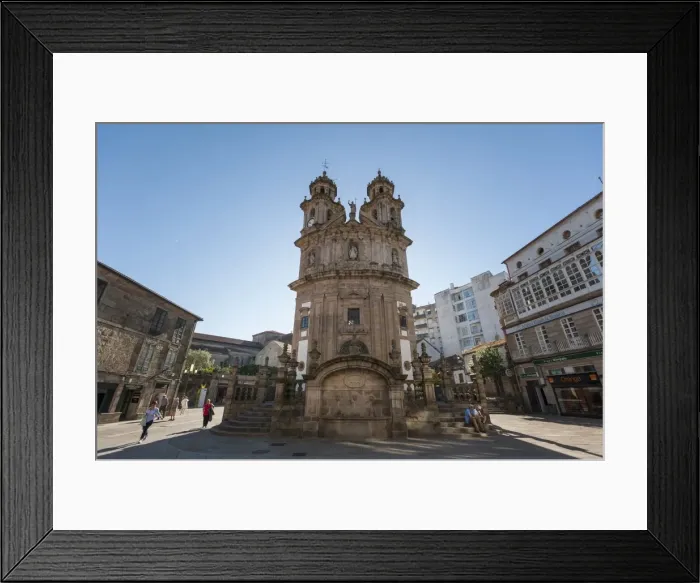 Framed Print : The Chapel of the Pilgrims on the Camino de Santiago in Pontevedra, Pontevedra, Galicia Framed Print : The Chapel of the Pilgrims on the Camino de Santiago in Pontevedra, Pontevedra, Galicia