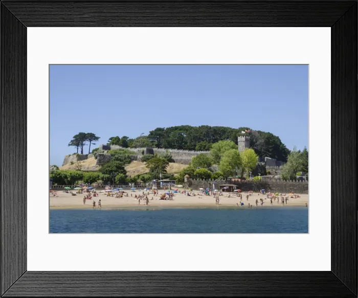 Framed Print : Baiona, Pontevedra, Galicia, Spain, Europe Framed Print : Baiona, Pontevedra, Galicia, Spain, Europe
